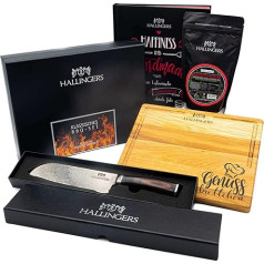 Hallingers Grill & Chill - Gourmet Gift Set in Elegant Box as Gift Basket for Grilling (Set) - Advent Calendar Novelties & Advent Calendar Filling | New Home Congratulations Friendship Genesun