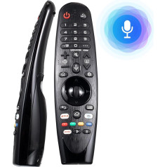 Replacement Magic Remote Control for LG Smart TV Remote Control LG TV Remote Control with Voice and Pointer Function Universal LG Remote Control for LG UHD OLED QNED NanoCell 4K 8K Models Google/Alexa