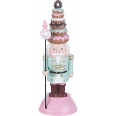 Villa d'Este Home Tivoli Sweet Christmas Polyresin Nutcracker Soldier Donuts Tree