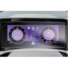 GAFAT [Pack of 2] Compatible with Skoda Kodiaq 2024 2025 10.25 Inch Digital Cockpit Protective Film, Nano Screen Protector for Kodiaq 2 II Year of Manufacture 2024 Virtual Cockpit, Shockproof, 6H
