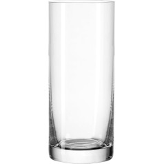 Leonardo 039616 Easy and Drinking Glass Set of 6 Large Clear Glass, 6.40 X 6.40 X 14.5 cm 6 Units