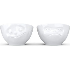 FiftyEight T015301 Eierbecher-Set 'glücklich/hmpff' 2-teilig