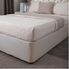 Belledorm Jersey Underlay - Transform a Dull Bed Box (Linen, Double)