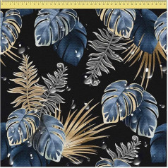 DreamRoots Canvas, Waterproof - Upholstery Fabric Sold by the Metre, 160 cm Wide - Water-Repellent Fabric, 220 g/m2 600D - Awning Fabric, Waterproof, Sold by the Metre