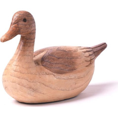 HAUCOZE Sculptures Duck Figures Arts Modern Decor Animal Gift Garden Statue Polyresin Ornament Living Room Art 28 cm