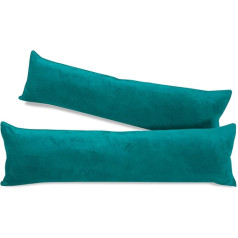 npluseins Pack of 2 Cushion Covers, Made of Cuddly Coral Fleece, 2 Pieces, 1257.1667