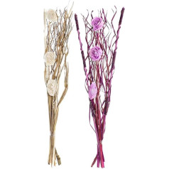 DKD Home Decor Bouquet, White, Estándar