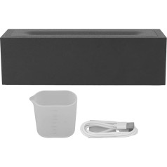 Topiky Essential Oil Diffuser with Flame Light, Especially Quiet Air Diffuser for Aromatherapy, Aromatherapy Humidifier, Mist Diffuser for Bedroom, Office, Yoga (Black)