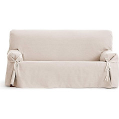 Eysa Garona Protect Waterproof and Breathable Sofa Throw, 90% Cotton, 10% Polyester, Beige, 180-230 cm
