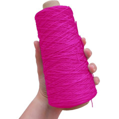 TEXTEX = Cuquillo Cone to Fringe Flamenco and Sevillanas Shawls. 100% Viscose. 1 cone of 200 g and 600 mts - (fuchsia)