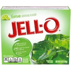 Jell-O Lime Gelatin Dessert 85g