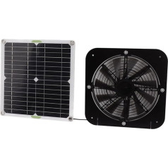 ZAMETTER Single and Polycrystalline Solar Panel Plus Extractor Fan Bracket Photovoltaic Fan Solar Panel Fan Kit