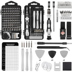 145 in 1 Precision Mechanic Tool Set, VMAN Precision Mechanics Screwdriver Set Magnetic, Precision Screwdriver with Screw Extractor S2 Steel, Repair Tool Set for Mobile Phone, Computer