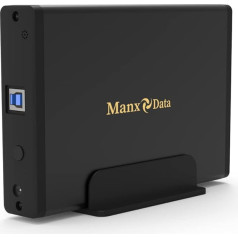ManxData 3TB USB 3.0 External Hard Drive for Xbox ONE/PS4/Windows PC/Mac, Black