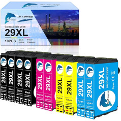 GoToners 29XL Printer Cartridges Compatible with Epson 29 XL Cartridges for Expression Home XP-332 XP-342 XP-352 XP-235 XP-245 XP-255 XP-335 XP-345 XP-355 XP-432 XP-435 XP-442 XP-445 XP-452 (Pack of