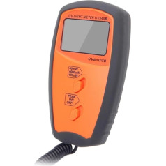 UV-Messgerät, Smart UV Meter UVA Meter UVB Meter Licht Meter Ultraviolett Mit Benutzer freundlich Design,Kalibrierte Messwerte