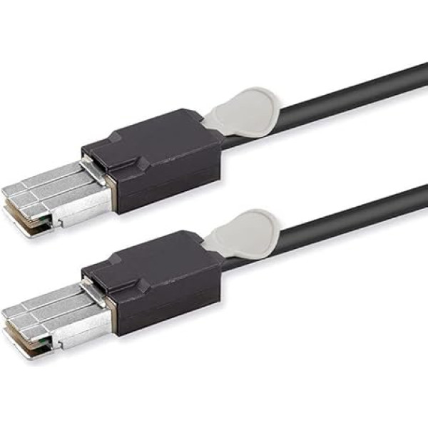 Stacking Cable for Cisco CAB-STK-E-3M FlexStack Cable, Compatible with Catalyst 2960-X and 2960-XR, Stack up to 8 switches, 3-m