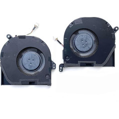 Fleshy Leaf CPU+GPU Fan Replacement for Dell XPS 2020 Year 15 9500 9510 Precision 5550 Series EG50050S1-CG30-S9A EG50050S1-CG00-S9A DC5V 009RK6 0 DJH35