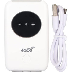 4G LTE USB WiFi Modem, Mobile WiFi Adapter in Pocket Size with SIM Card Slot, Portable 300 Mbps Router, Wireless Network Card, Unlocked Travel Hotspot