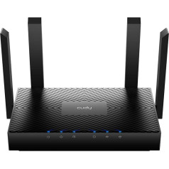 Cudy WR3000 AX3000 Dual Band Wi-Fi 6 Mesh Router, 160MHz, Mu-Mimo, Ofdma, WireGuard, OpenVPN, Wpa3