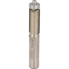 Mavaol Flush Trim Router Bit Diamond Straight Trimming Woodworking Milling Cutter Tool 1/2x1/2x30x2T