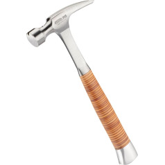 Picard 079500-22 Solid Steel Leather Grip Rip Hammer with Smooth Face