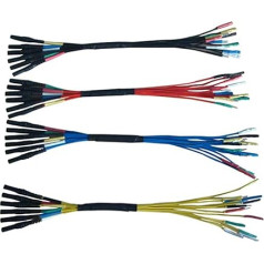HT306 Multifunctional 6 Channel Universal Cable Diagnostic Car Oscilloscope 4 Sizes 0.6 mm, 1.5 mm, 2.3 mm and 2.8 mm (Colour: 4pcs)