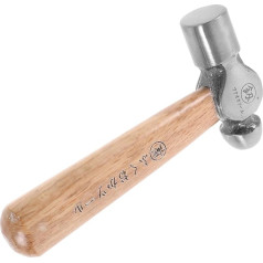 Gatuida Multi-Purpose Mini Hammer Portable Robust Frame Hammer Portable Wooden Hammer Made of Carbon Steel