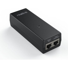 Reolink Gigabit PoE Injector, Delivers PoE+ 30W or PoE 15.4W, Distance up to 100m, Plug & Play, Suitable PoE Cameras/Video Doorbell PoE