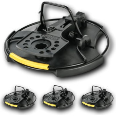 TAP JACK Set of 4 Rats and Mouse Cat XXL for Fast Shooting, Powerful Trap in Large Size, Against Pests, Simple and Effective - Easy to Use and Reusable