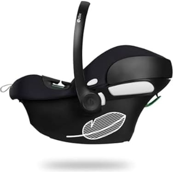 CYBEX Silver Aton B2 i-Size Baby Car Seat with Base One, Includes ISOFIX Base and Newborn Insert, SensorSafe Compatible, from Birth to Approx. 24 Months, Max. 13 kg, Bay Blue