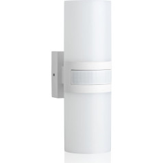 SEBSON® LED Outdoor Light Motion Sensor IP65 Wall Light White 20 W 2200 lm Cool White 5800 K Outdoor Wall Light Up Down Sensor 12 m / 180° Lamp Outdoor 230 V