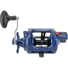 HERCHR Fishing Reel, Round Baitcaster Reel, Smooth, Powerful, Saltwater Coastal Surf Trolling Reel, Freshwater Spinning Fishing Reels For Fishing Enthusiasts