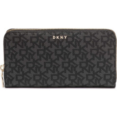 DKNY Women's Bryant-New Zip Arou Tri-Fold Wallet