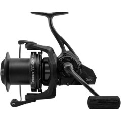 Delphin DARX 12T Carp Fishing Reel, 12000, Front Brake, Matte Black