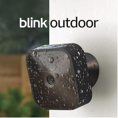 Blink Outdoor | Wireless, weather-resistant HD security camera with two-year battery life, motion detection | 4-Camera System