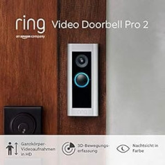 Ring Video Doorbell Pro 2, Certified and Refurbished | Works with Alexa