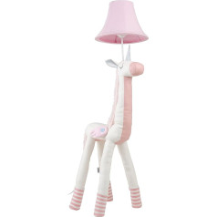 Happy Lamps for smiling eyes Bonita Unicorn LED Floor Lamp, Children's Room, Gift for Girls, 120 cm High, Vegan Leather, Handmade, Childproof Floor Lamp, Top Quality, Nursery Lamp