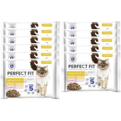 Cat Sensitive 1+ with Chicken and Salmon Cat Food Wet Food (11 x 4 x 85 g)