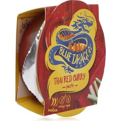 Blue Dragon Thai-Pastentöpfe, Rot, für 2 50 g