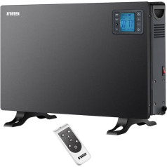 CH7100 LCD SMART konvektora sildītājs BLACK N'OVEEN