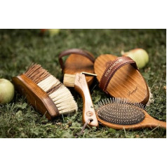 Personalised | Equimour Starter Kit, Horse Brushes, Wooden Brushes, Grooming, Horse Accessories, Grooming Tools for Horses, Horse Grooming
