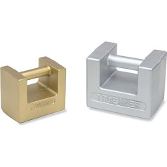 Troemner 9080T 50lb Cast Iron Class F Grip Handle Calibration Compound Traceable Certificate