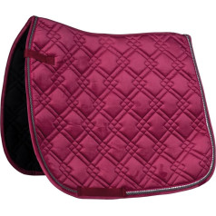HKM Berry Saddle Cloth 3100 Wine Red Versatile
