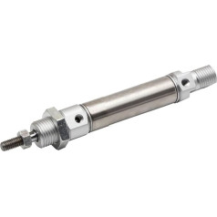Pneumatischer Zylinder Miniature， Pneumatikzylinder der Serie CD85N, integrierter Gabelkopfzylinder 10 16 20 mm, Hub 100 125 200 mm, doppeltwirkender Luftzylinder(25MM*160MM)