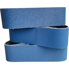 Belt Sander Sanding Belts, 5 Pieces 100 x 915 mm Sanding Belt for Sanding Metal. 4