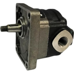 Casappa Cast Iron Hydraulic Gear Pump Group 2 8.25cc Clockwise 1:8 Tapered Shaft 4 Bolt European Flange 1/2