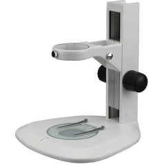 Microscope Accessories Kit Large Rounded Microscope Table Stand with Focusing Rack Microscope Slides