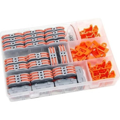 Quick Rail Type Wiring Connector Splitter Wiring Cable Push-in Led Strip Combined Butt Home Terminal Block