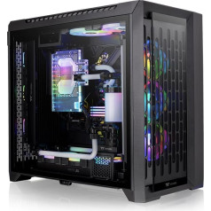 Korpuss cte c750 full tower argb 14cmx3 rūdīts stikls - melns